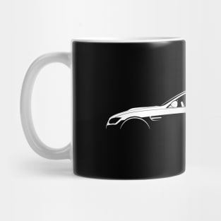 BMW M3 Cabrio (E93) Silhouette Mug